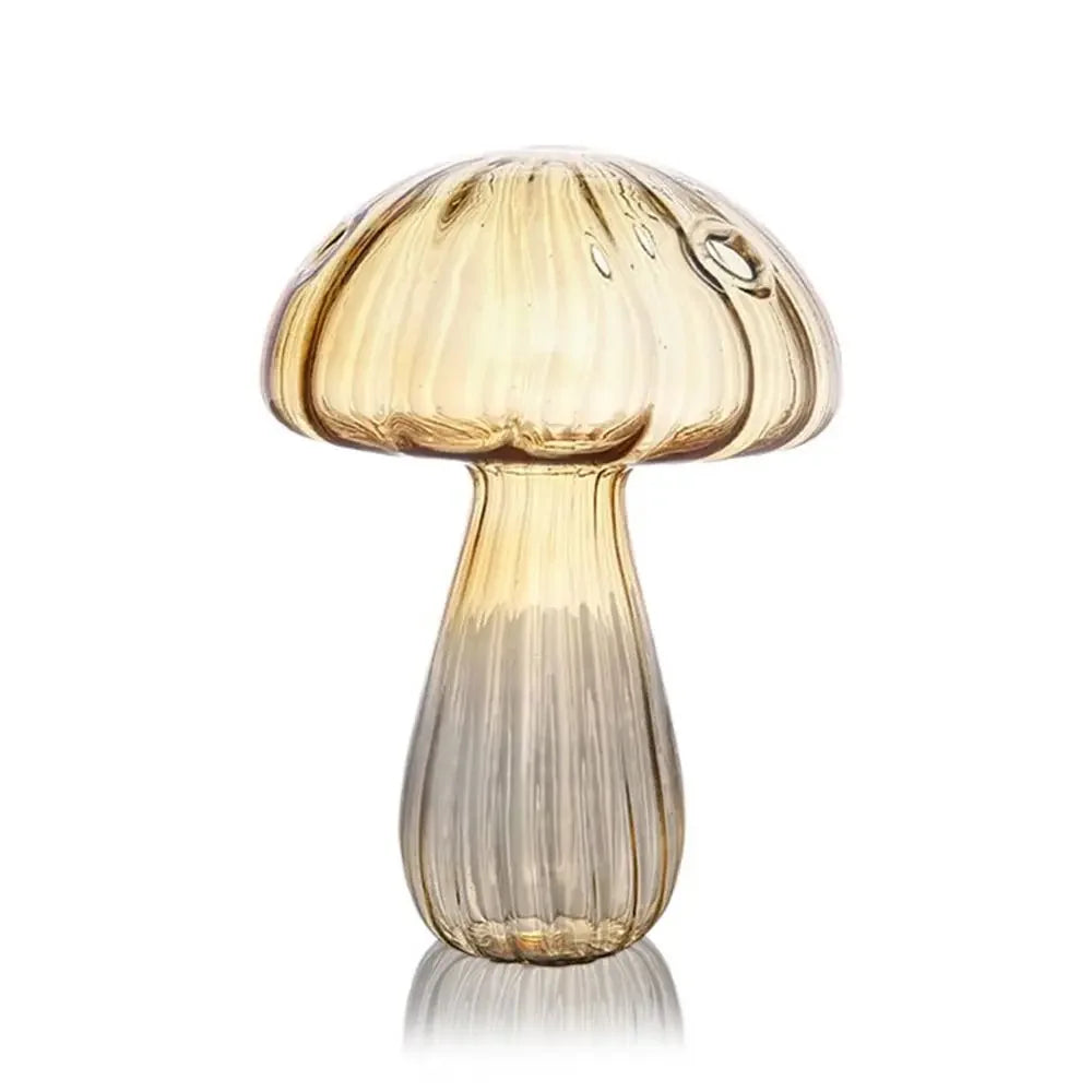 The "Fairycore" Mushroom Glass Vase