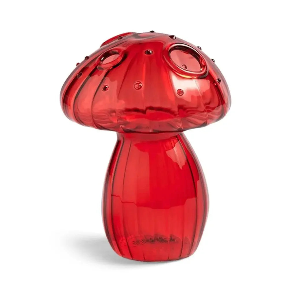 The "Fairycore" Mushroom Glass Vase
