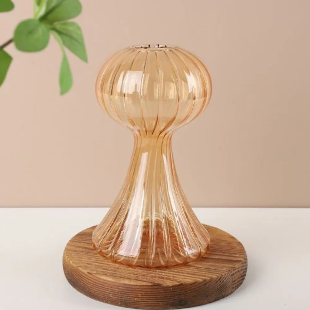 The "Fairycore" Mushroom Glass Vase